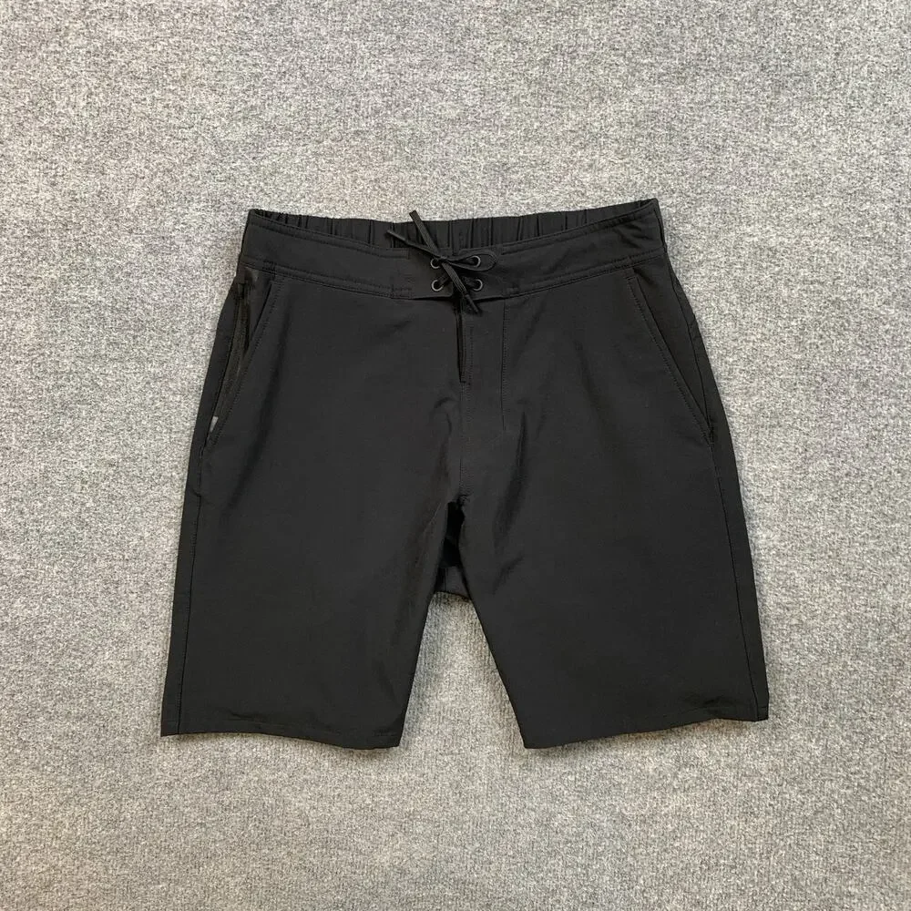 Ten Thousand Shorts Mens S Small Black The Foundation Drawstring Tie Training